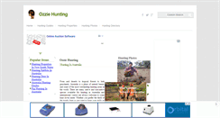 Desktop Screenshot of ozziehunting.com