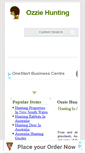 Mobile Screenshot of ozziehunting.com